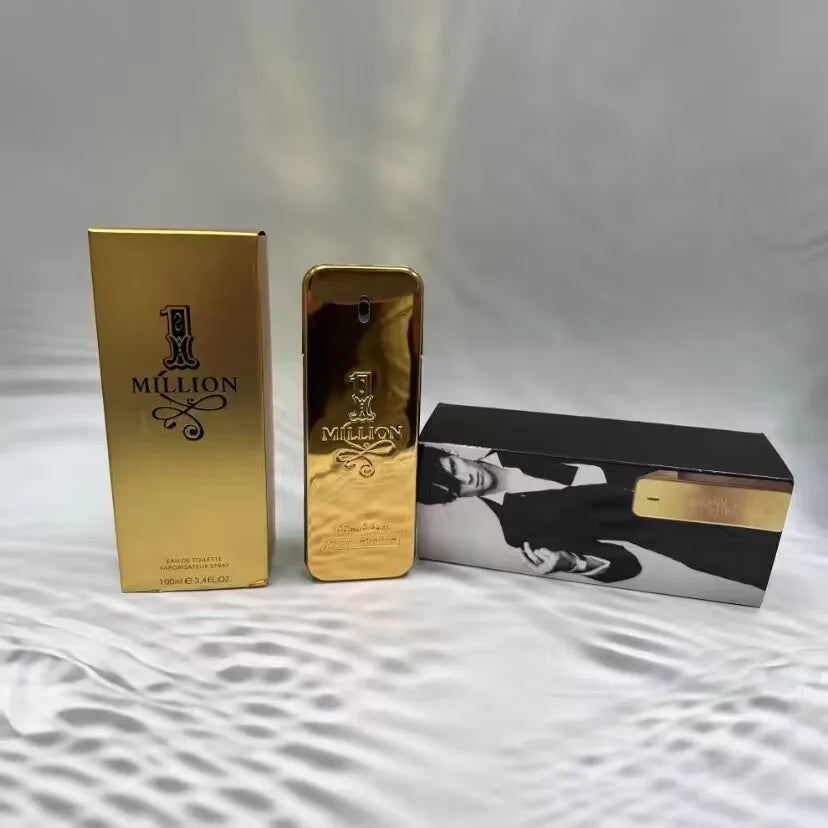 1 Million By Paco Rabanne For Men's Eau De Toilette TESTER 3.4 fl oz 100 ml  Men's Cologne New in Box USA