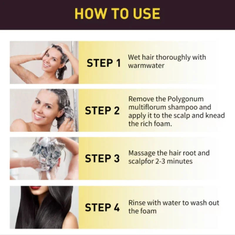 Plant Hair Dye Shampoo  Natural Fast Fuel  Suitable For Repairing Dry And Damaged Hair Of All Ages  Herbal Essence Hair Product