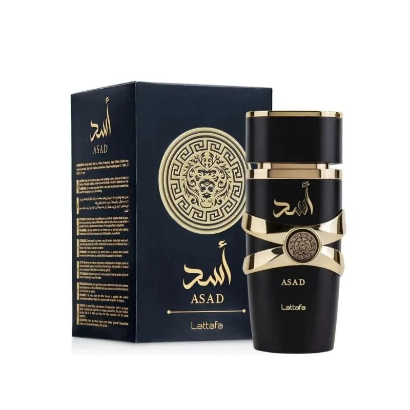 Lattafa Asad Black Edition - Perfume Unissex 100ml Floral