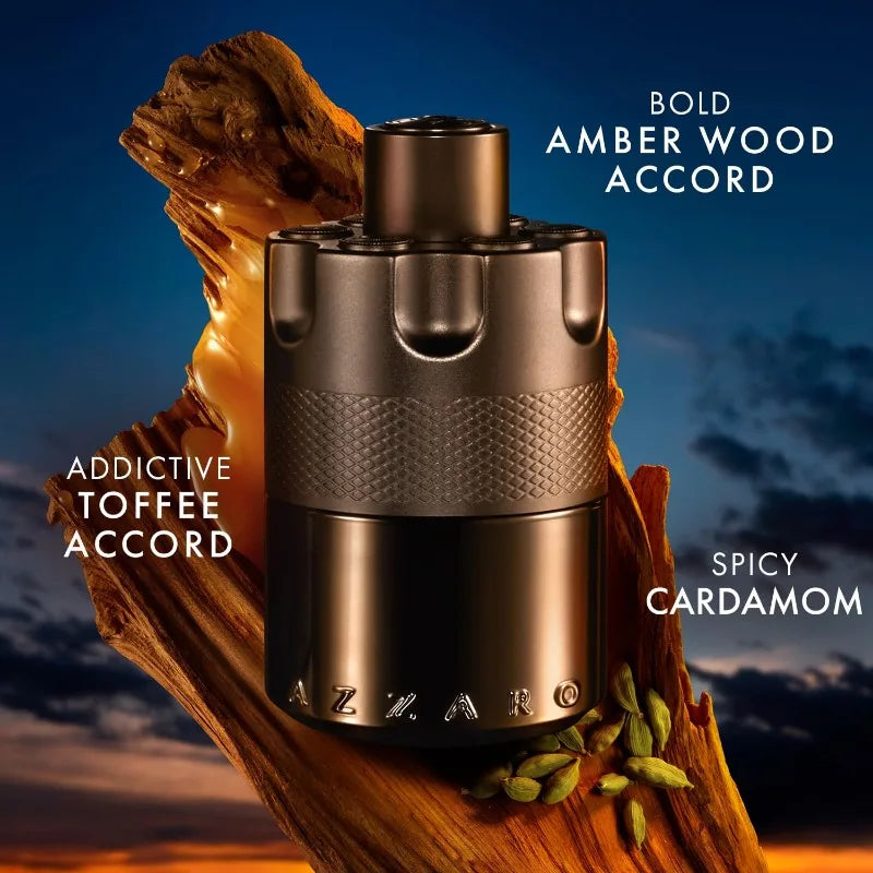 100ml Azzaro Wanted Series Eau de Parfum Spray French Original Luxury Perfumes Cologne for Men Pheromones Perfume Attract Women