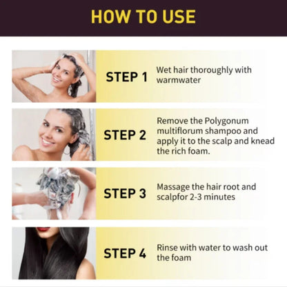 Plant Hair Dye Shampoo  Natural Fast Fuel  Suitable For Repairing Dry And Damaged Hair Of All Ages  Herbal Essence Hair Product