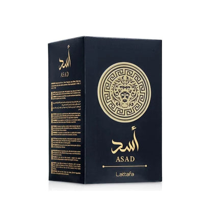 Lattafa Asad Black Edition - Perfume Unissex 100ml Floral