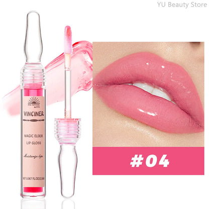 6 Colors Lip Plumping Gloss Instant Lip Plumper Extreme Volume Serum Oil Moisturizing Sexy Plump Lips Korean Makeup Products