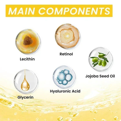 Retinol Anti-Wrinkle Essence Visibly Smoothes Fine Lines Improves Skin Elasticity Remove Facial Wrinkles  Anti-Aging  Lift Firm