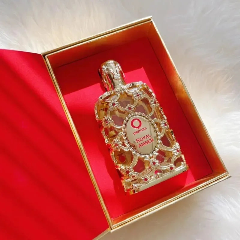 Royal Amber Perfume 100ml - Variantes Gold e Red