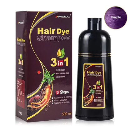 Plant Hair Dye Shampoo  Natural Fast Fuel  Suitable For Repairing Dry And Damaged Hair Of All Ages  Herbal Essence Hair Product
