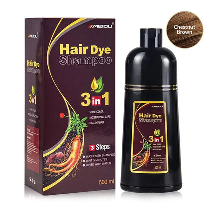 Plant Hair Dye Shampoo  Natural Fast Fuel  Suitable For Repairing Dry And Damaged Hair Of All Ages  Herbal Essence Hair Product
