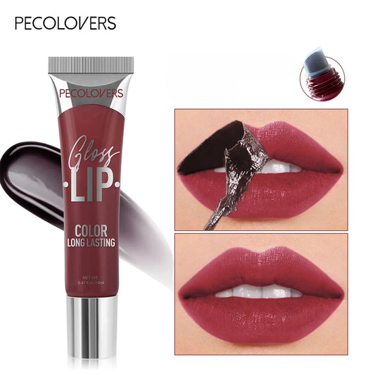 Peel-off Tattoo Multi-color Lip Gloss Lip Gloss Waterproof Long-lasting Matte Lip Gloss Red Contour Peel-off Lip Gloss Cosmetics